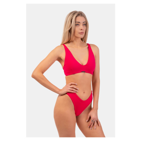 Nebbia Triangle Bralette Bikini Top with padding 457 Pink S