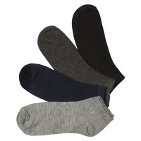 Pánské kotníčkové ponožky bavlna TM002B 3 páry vícebarevná