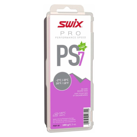 Vosk Swix Pure Speed, fialový, 180g Typ vosku: skluzný