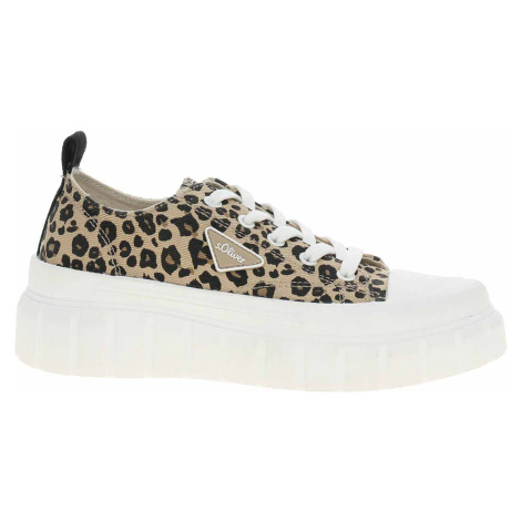 Dámské plátěnky s.Oliver 5-23655-42 leopard