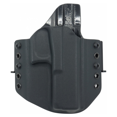 OWB Glock 17 - vnější pistolové pouzdro s polovičním SweatGuardem RH Holsters® – Černá