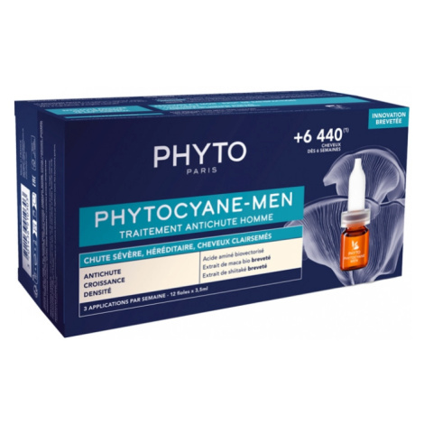 Phyto Phytocyane vlasová kúra pro muže 12x 3,5 ml