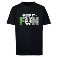 Dětské tričko Keep It Fun černé