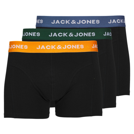 Jack&Jones 3 PACK - pánské boxerky JACGAB 12250203 Dark Green Jack & Jones