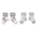 KipKep dětské ponožky Stay-on-Socks 0-6m 2páry Silver Grey