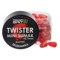 Feederbait twister mini šlimak wafters 11x8 mm 25 ml - jahoda