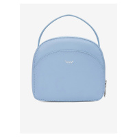 Světle modrá dámská kožená kabelka/batoh VUCH Lori