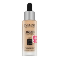 Eveline Liquid Control HD Mattifying Drops Foundation dlouhotrvající make-up s matujícím účinkem