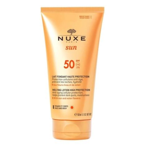 NUXE - Melting Sun Lotion SPF 50 (Face & Body) Opalovací krémy 150 ml unisex