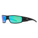 Sluneční brýle Magnum Polarized Gatorz® – Brown Polarized w/ Green Mirror, Černá