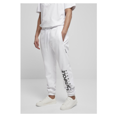 Southpole Basic Sweat Pants - white