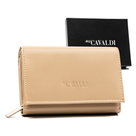 Velká dámská kožená peněženka na patentku - 4U Cavaldi