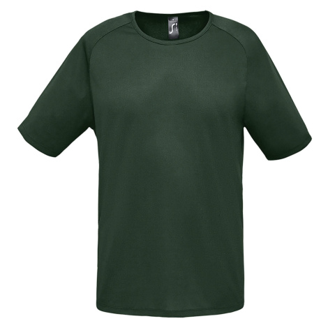 SOĽS Sporty Pánské triko s krátkým rukávem SL11939 Forest green SOL'S