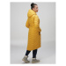 Loap JERUNA Dámský kabát, žlutá, velikost