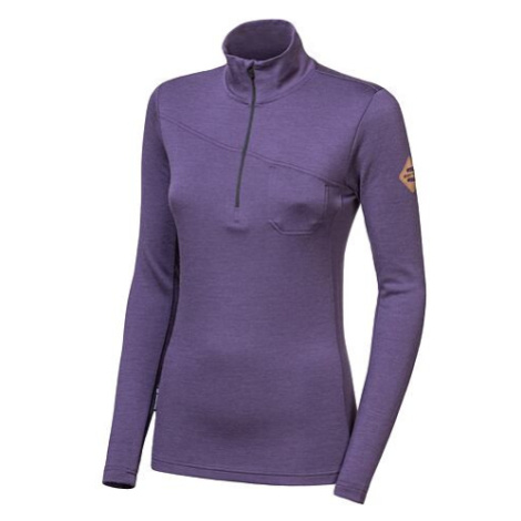 Mikina dámská SENSOR Extreme up merino fialová
