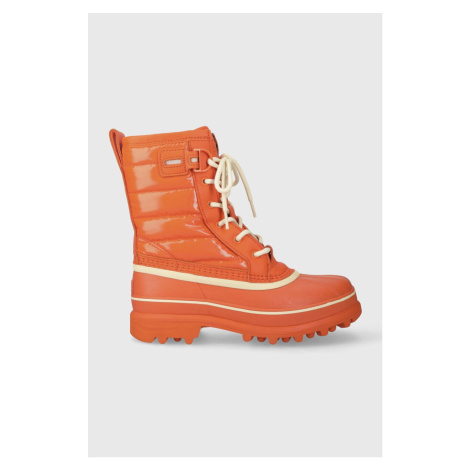 Sněhule Sorel CARIBOU ROYAL WP oranžová barva, 2055871