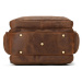 Luxusní kožený batoh retro zavazadlo s gravírováním jména