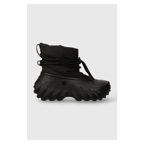 Sněhule Crocs Echo Boot černá barva, 208716