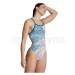 Arena Planet Water Swimsuit Challenge Back Wmn 006730610 - blue cosmo white multi