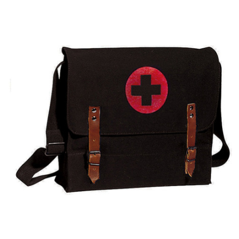 ROTHCO taška přes rameno zdravotní CROSS ČERNÁ