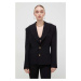 Sako Versace Jeans Couture černá barva, 76HAQ700 N0103
