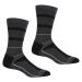 Pánské ponožky Regatta SAMARIS černá/šedá
