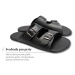 Dámské barefoot nazouvací sandály Black