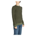 Jack & Jones Jjeglobe Knit Crew Neck Noos 12258139 Zelená