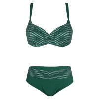 Nika Green plavky s kosticemi vyztužené S1162 zelená