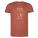 Pánské outdoorové tričko KILPI GAROVE-M tmavě červená