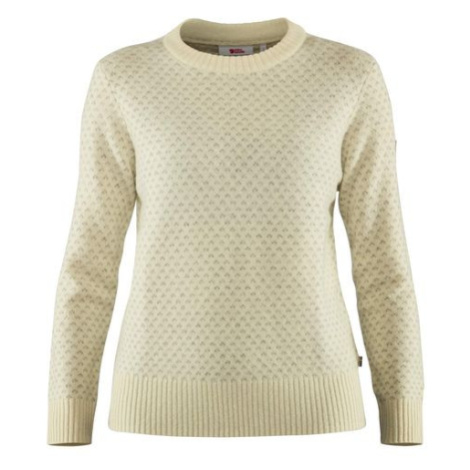 Övik Nordic Sweater W, Barva CHALK WHITE