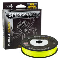 Spiderwire splétaná šňůra dura4 300 m yellow-průměr 0,12 mm / nosnost 10,5 kg