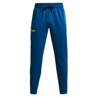 PÁNSKÉ TEPLÁKY UNDER ARMOUR RIVAL FLEECE SIGNATURE JOGGERS Modrá