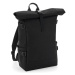 BagBase Pánský rolovací batoh BG858 Black