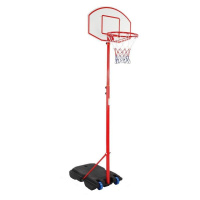 Infantastic 74237 Basketbalový koš s kolečky, nastavitelný 113 - 236 cm