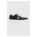 Kožené sneakers boty DC Manteca černá barva, ADJS100156