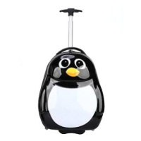 Senzanakupy Dětský skořepinový kufr tučňák