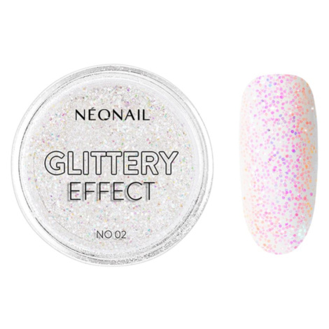 NEONAIL Effect třpytivý prášek na nehty odstín No. 02 2 g