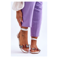 Dámské sandály s ozdobnými motýlky Jeane