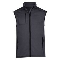 Tee Jays Pánská flísová vesta TJ9104 Dark Grey (Solid)
