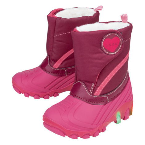 lupilu® Dívčí zimní blikající obuv (růžová)