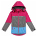 Dívčí softshellová bunda - KUGO HK2865, růžová Barva: Růžová