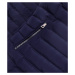 Modrá prošívaná dámská bunda pro přechodné období model 16292902 - J.STYLE