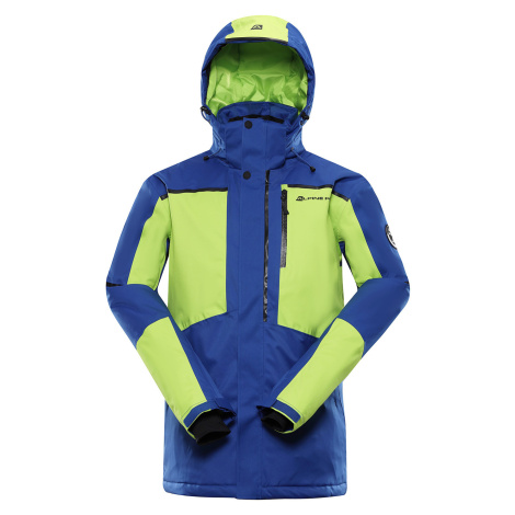 Pánská lyžařská bunda s PTX membránou MALEF - zelená ALPINE PRO