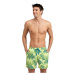 ARENA-MENS BEACH BOXER ALLOVER-610-soft green multi barevná