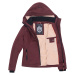 Dámská outdoorová bunda s kapucí Erdbeere Marikoo - YELLOW