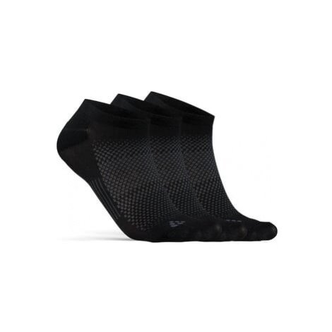 Ponožky CRAFT CORE Dry Footies 3-pack černá