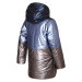Dětský kabát nax NAX FEREGO metal blue