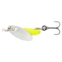 Savage gear třpytka grub spinners silver yellow - 0 2,2 g