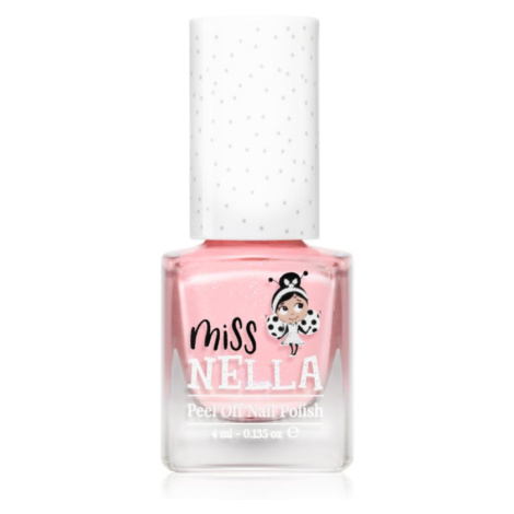 Miss Nella Peel Off Nail Polish lak na nehty pro děti MN05 Cheeky Bunny 4 ml